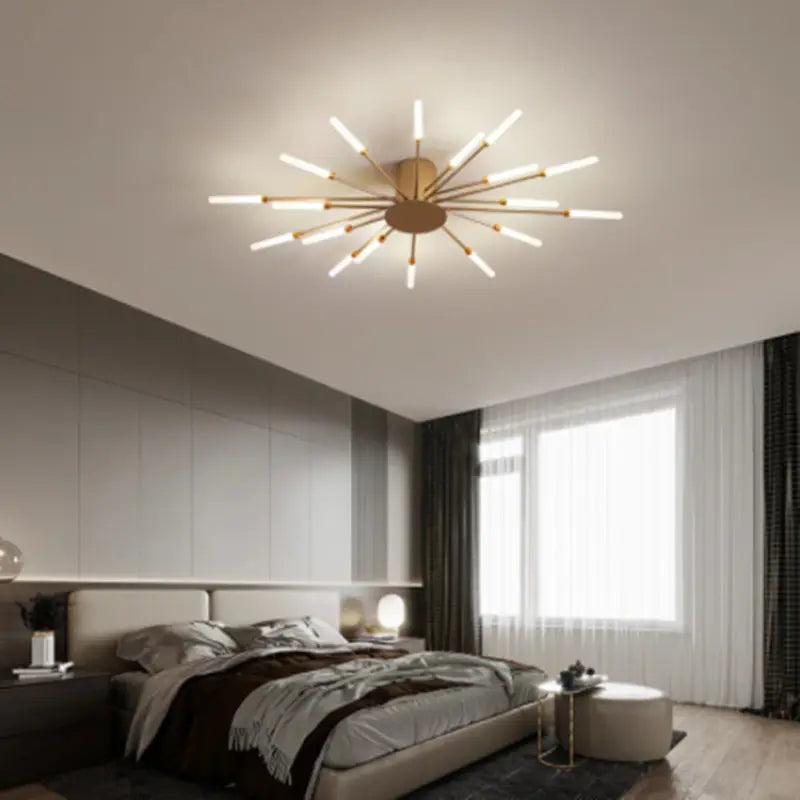 fireworks led Ceiling Lamp For Living Room Bedroom Home Modern Led Ceiling Chandelier Lamp Lighting by Zhongsan | Souqify