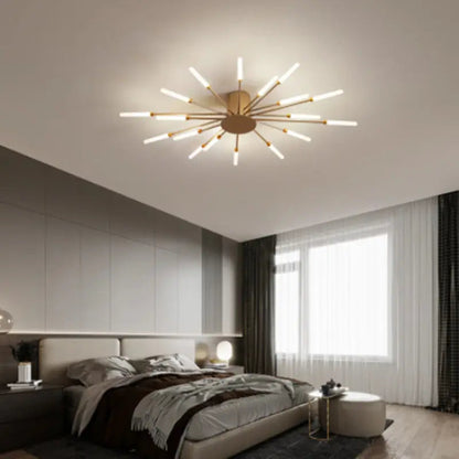 fireworks led Ceiling Lamp For Living Room Bedroom Home Modern Led Ceiling Chandelier Lamp Lighting by Zhongsan | Souqify