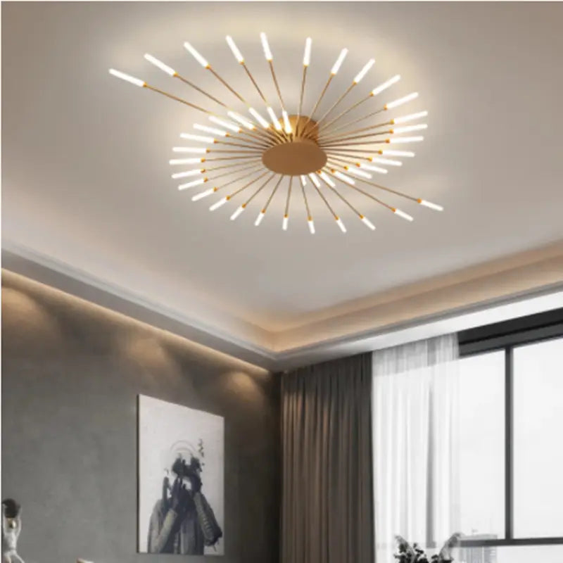 fireworks led Ceiling Lamp For Living Room Bedroom Home Modern Led Ceiling Chandelier Lamp Lighting by Zhongsan | Souqify