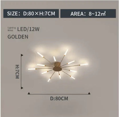 fireworks led Ceiling Lamp For Living Room Bedroom Home Modern Led Ceiling Chandelier Lamp Lighting by Zhongsan | Souqify