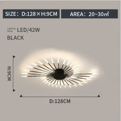 fireworks led Ceiling Lamp For Living Room Bedroom Home Modern Led Ceiling Chandelier Lamp Lighting by Zhongsan | Souqify