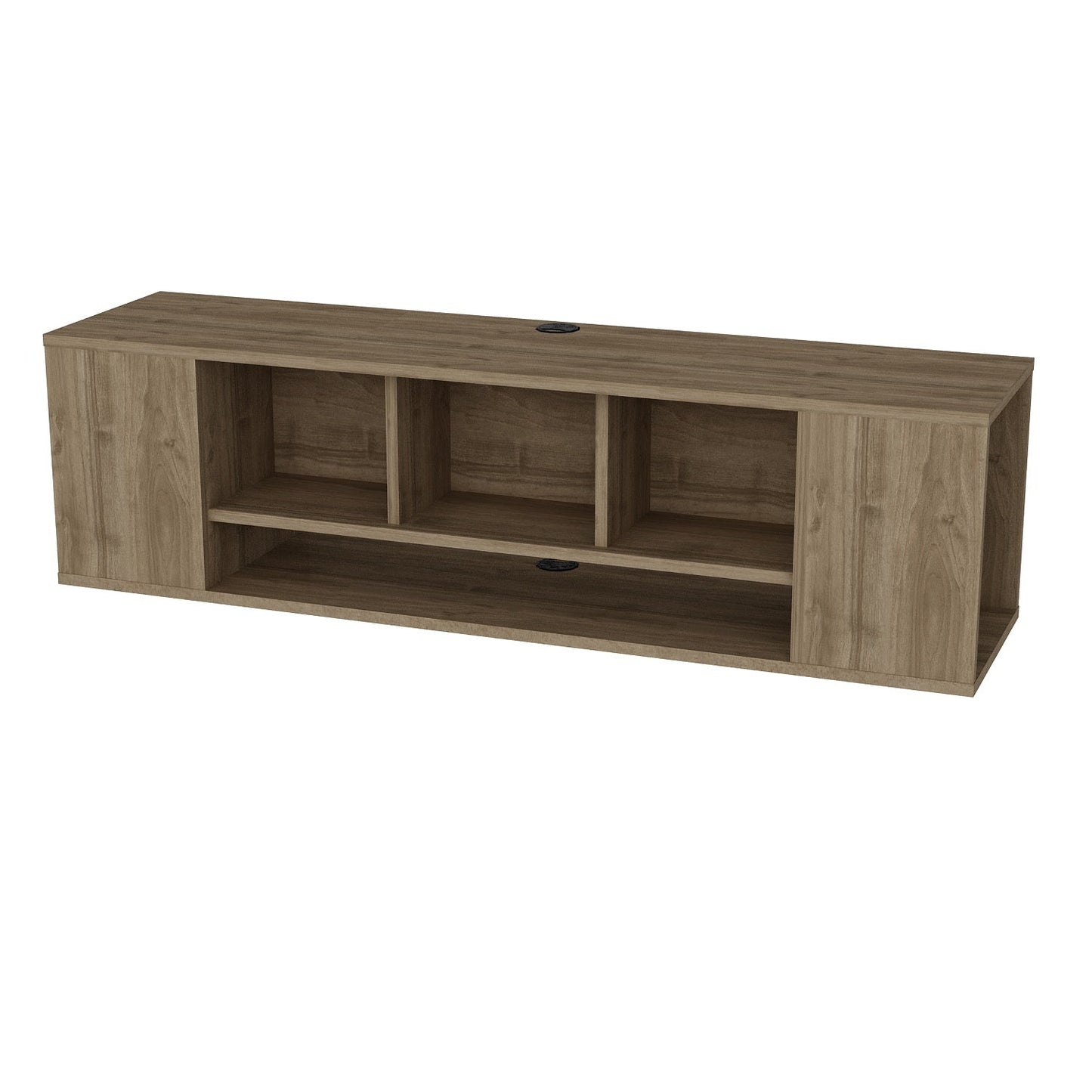 Floating TV Stand Paldi - Walnut-PAL53FTS02 Walnut 147 X 40.5 X 14.5 by DECOROTIKA | Souqify
