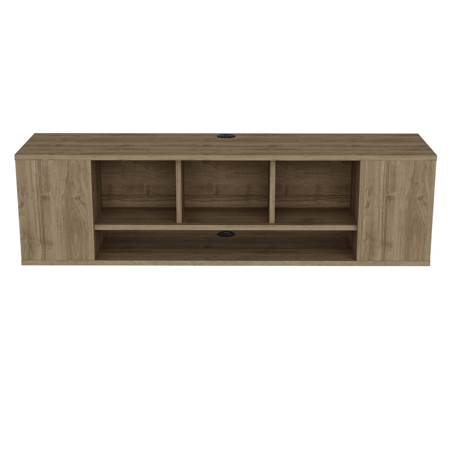 Floating TV Stand Paldi - Walnut-PAL53FTS02 Walnut 147 X 40.5 X 14.5 by DECOROTIKA | Souqify