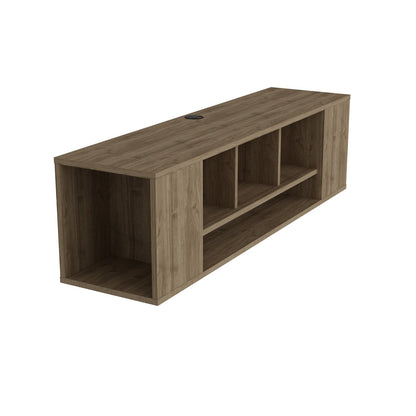 Floating TV Stand Paldi - Walnut-PAL53FTS02 Walnut 147 X 40.5 X 14.5 by DECOROTIKA | Souqify
