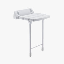 Folding shower Seat White by SANIBAÑO | Souqify