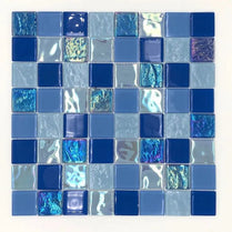 Foshan Mosaic Glass Tile Swimming Pool Mosaic Tile Kitchen Back Splash Bathroom swimming pool Floor Tile by Vivid Tiles | Souqify