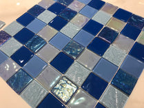 Foshan Mosaic Glass Tile Swimming Pool Mosaic Tile Kitchen Back Splash Bathroom swimming pool Floor Tile by Vivid Tiles | Souqify