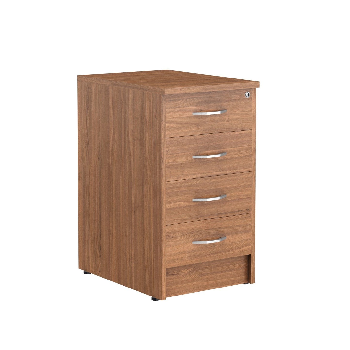 FOUR DRAWER PEDESTAL, MADE IN E1 LAMINATE CHIPBOARD by Treejar | Souqify