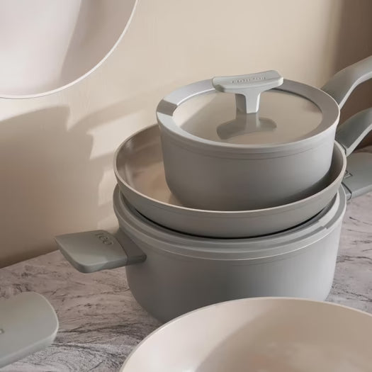 berghoff leo balance 9-piece cookware set -grey