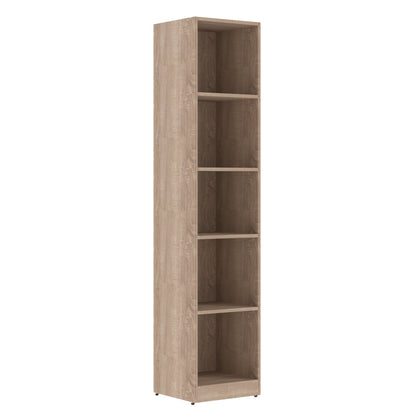 FULL HEIGHT CABINET MADE IN E1 LAMINATE CHIPBOARD WITH OPEN SHELF 386x359x1817 White by Treejar | Souqify