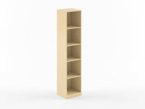 FULL HEIGHT CABINET MADE IN E1 LAMINATE CHIPBOARD WITH OPEN SHELF 386x359x1817 White by Treejar | Souqify