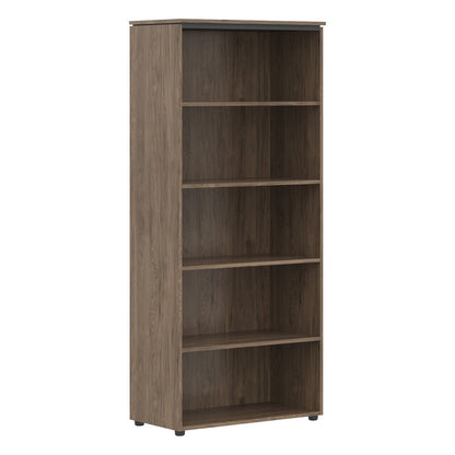 FULL HEIGHT CABINET MADE IN E1 LAMINATE CHIPBOARD WITH OPEN SHELVES 429x423x1956 Karia Palmyra by Treejar | Souqify