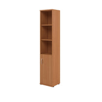 FULL HEIGHT CABINET, MADE IN E1 LAMINATE CHIPBOARD, WITH WOODEN SWING DOOR AND OPEN SHELF by Treejar | Souqify