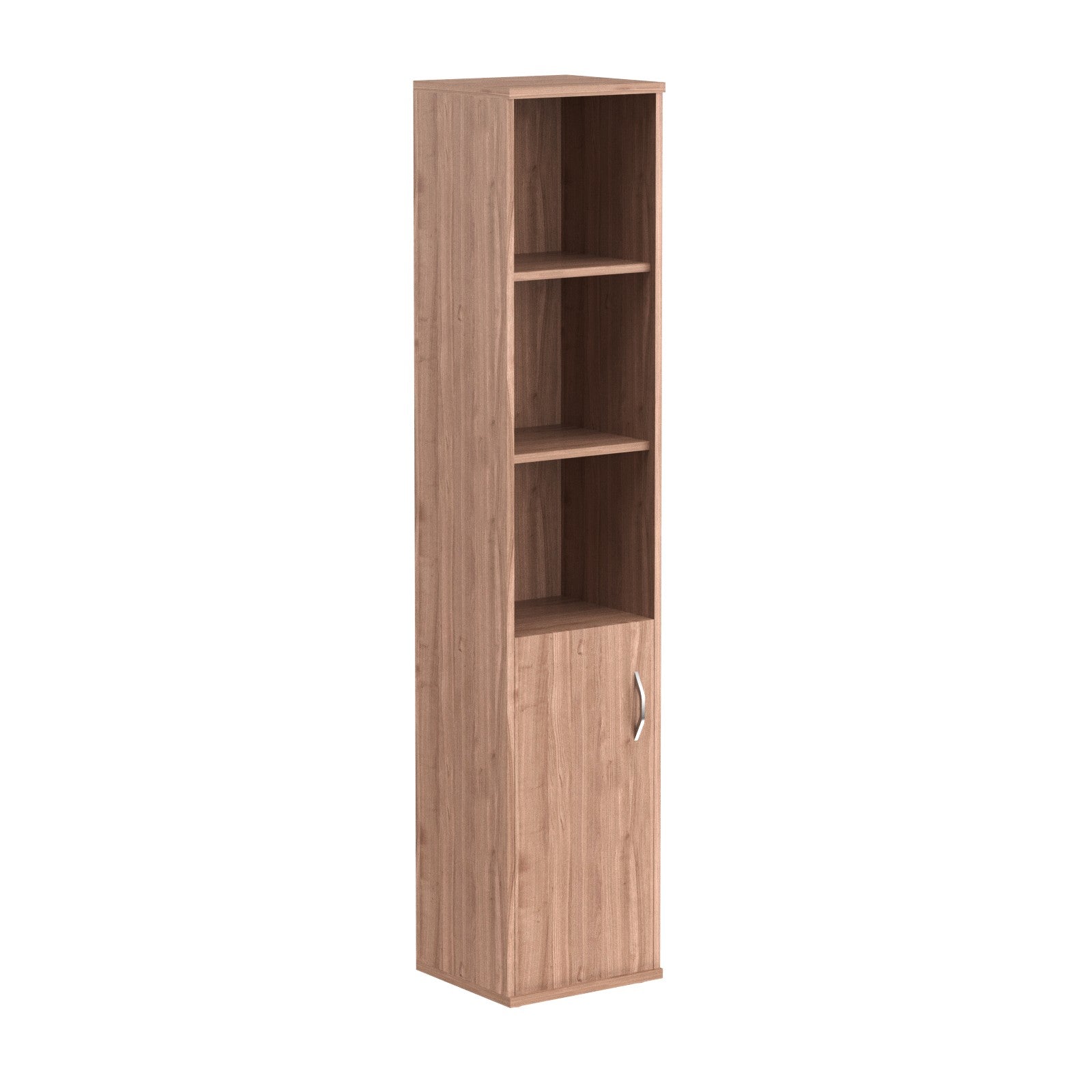 FULL HEIGHT CABINET, MADE IN E1 LAMINATE CHIPBOARD, WITH WOODEN SWING DOOR AND OPEN SHELF by Treejar | Souqify