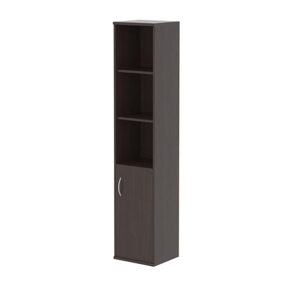 FULL HEIGHT CABINET, MADE IN E1 LAMINATE CHIPBOARD, WITH WOODEN SWING DOOR AND OPEN SHELF by Treejar | Souqify