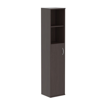 FULL HEIGHT CABINET, MADE IN E1 LAMINATE CHIPBOARD, WITH WOODEN SWING DOOR AND OPEN SHELVES by Treejar | Souqify
