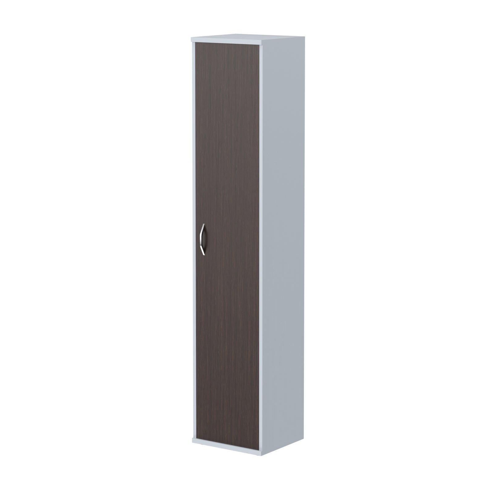 FULL HEIGHT CABINET, MADE IN E1 LAMINATE CHIPBOARD, WITH WOODEN SWING DOOR by Treejar | Souqify
