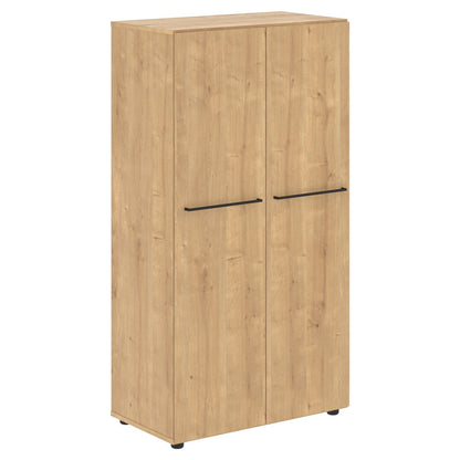 FULL HEIGHT CABINET, MADE IN E1 LAMINATE CHIPBOARD, WITH WOODEN SWING DOOR by Treejar | Souqify