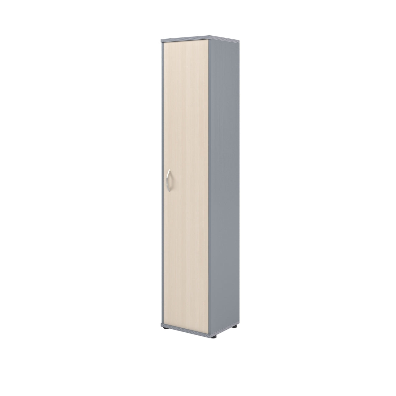 FULL HEIGHT CABINET, MADE IN E1 LAMINATE CHIPBOARD, WITH WOODEN SWING DOOR by Treejar | Souqify