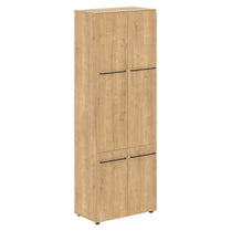 FULL HEIGHT CABINET, MADE IN E1 LAMINATE CHIPBOARD, WITH WOODEN SWING DOORS by Treejar | Souqify