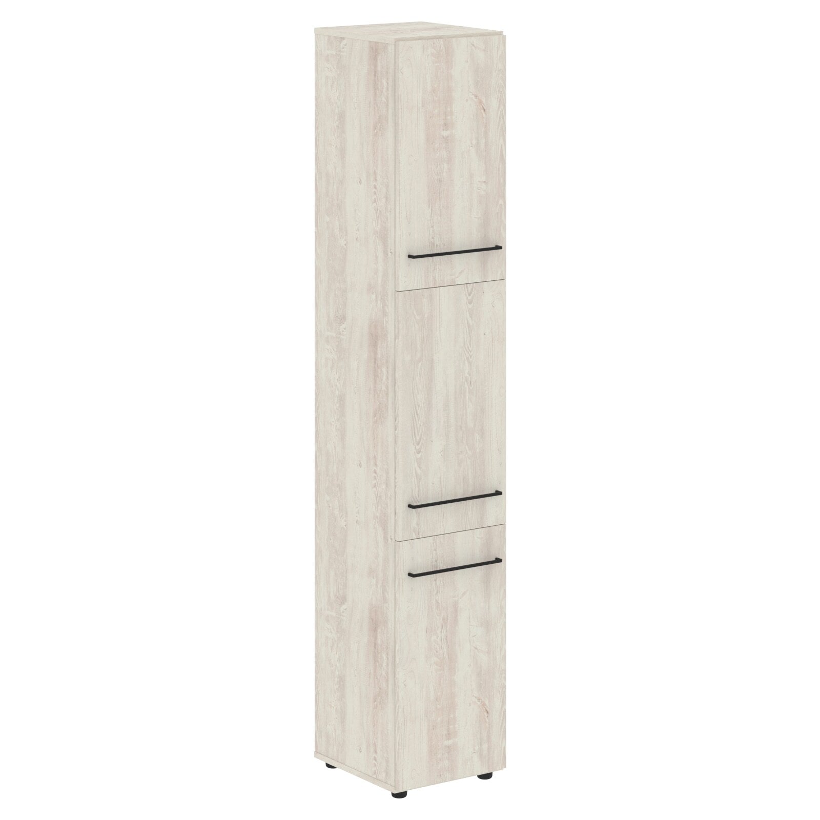 FULL HEIGHT CABINET, MADE IN E1 LAMINATE CHIPBOARD, WITH WOODEN SWING DOORS by Treejar | Souqify