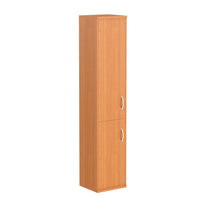 FULL HEIGHT CABINET, MADE IN E1 LAMINATE CHIPBOARD, WITH WOODEN SWING DOORS by Treejar | Souqify