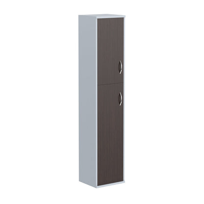 FULL HEIGHT CABINET, MADE IN E1 LAMINATE CHIPBOARD, WITH WOODEN SWING DOORS by Treejar | Souqify