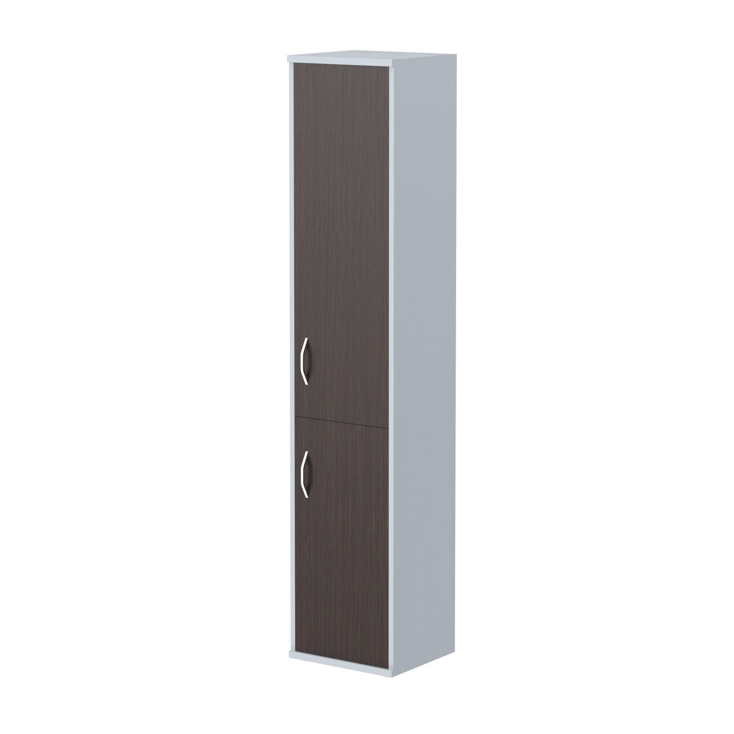 FULL HEIGHT CABINET, MADE IN E1 LAMINATE CHIPBOARD, WITH WOODEN SWING DOORS by Treejar | Souqify