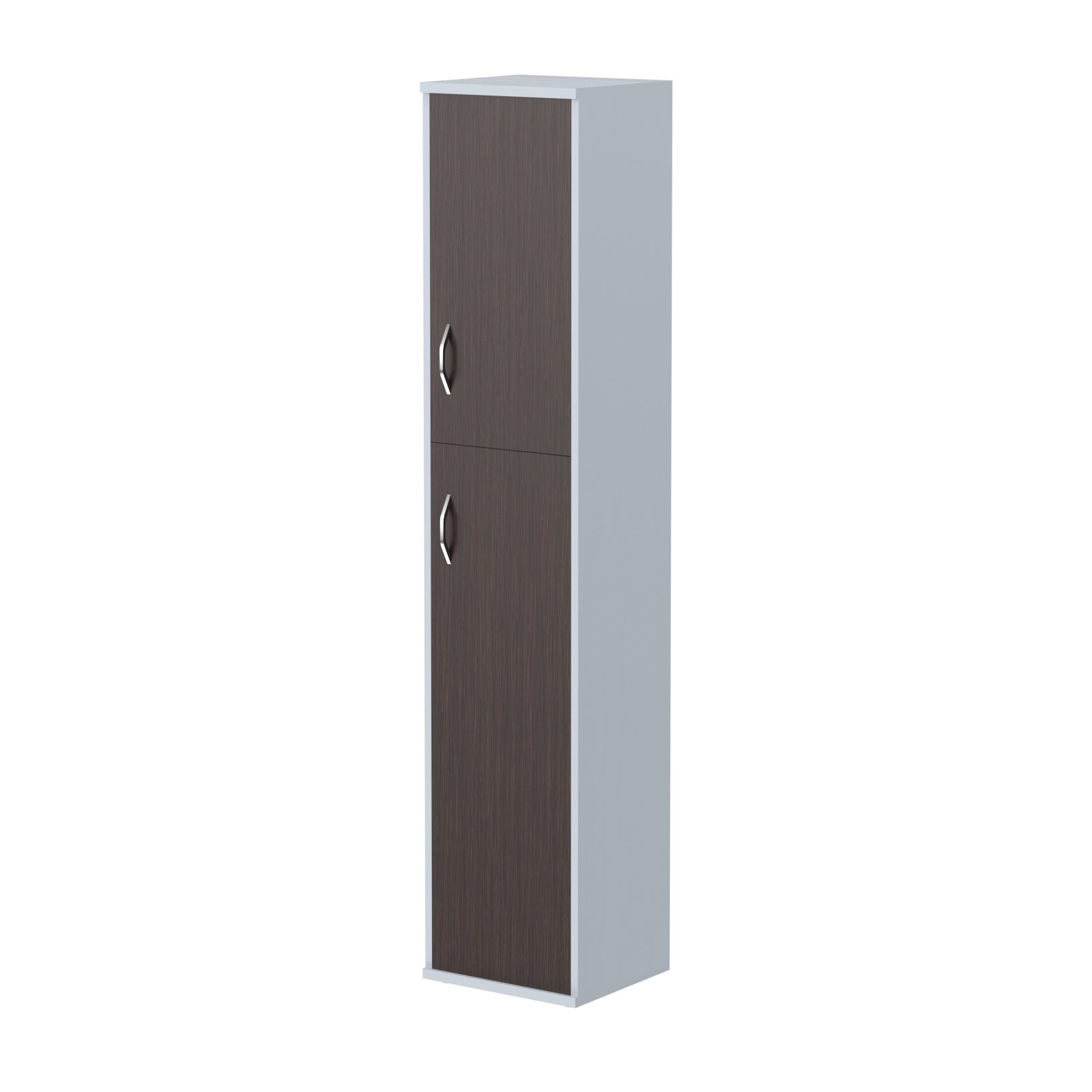 FULL HEIGHT CABINET, MADE IN E1 LAMINATE CHIPBOARD, WITH WOODEN SWING DOORS by Treejar | Souqify