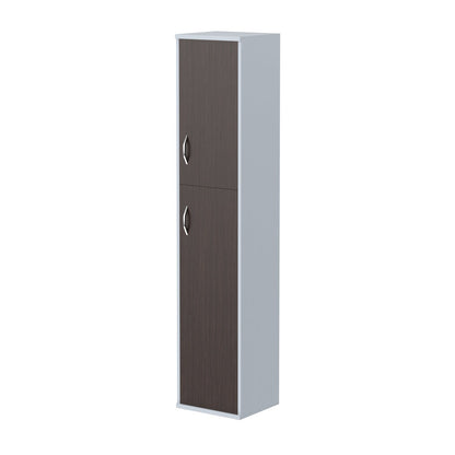 FULL HEIGHT CABINET, MADE IN E1 LAMINATE CHIPBOARD, WITH WOODEN SWING DOORS by Treejar | Souqify