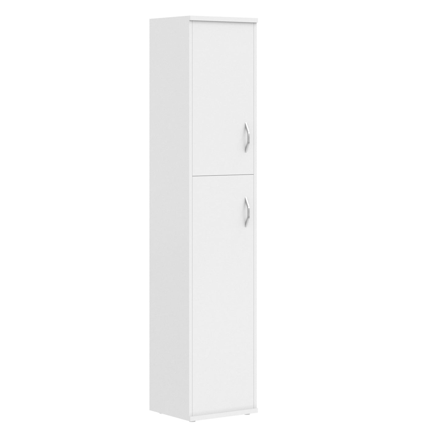 FULL HEIGHT CABINET, MADE IN E1 LAMINATE CHIPBOARD, WITH WOODEN SWING DOORS by Treejar | Souqify