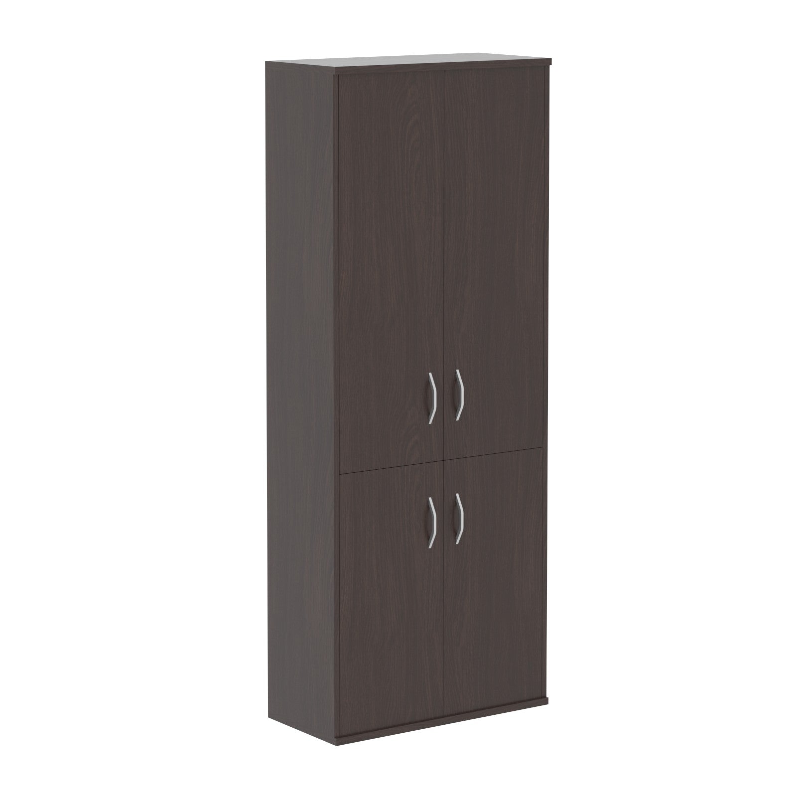FULL HEIGHT CABINET, MADE IN E1 LAMINATE CHIPBOARD, WITH WOODEN SWING DOORS by Treejar | Souqify
