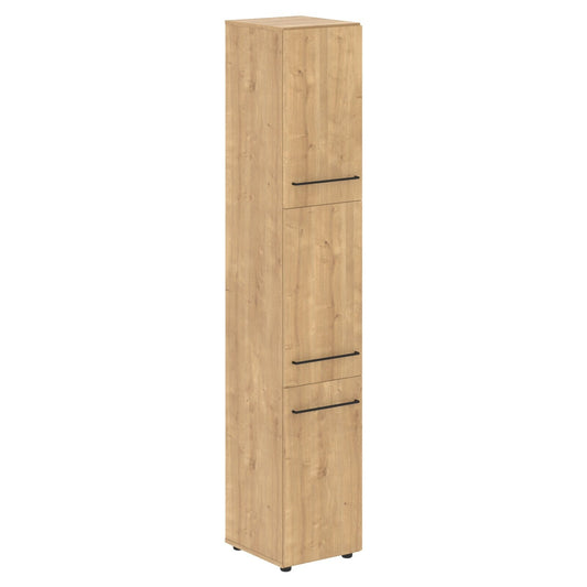 FULL HEIGHT CABINET, MADE IN E1 LAMINATE CHIPBOARD, WITH WOODEN SWING DOORS by Treejar | Souqify