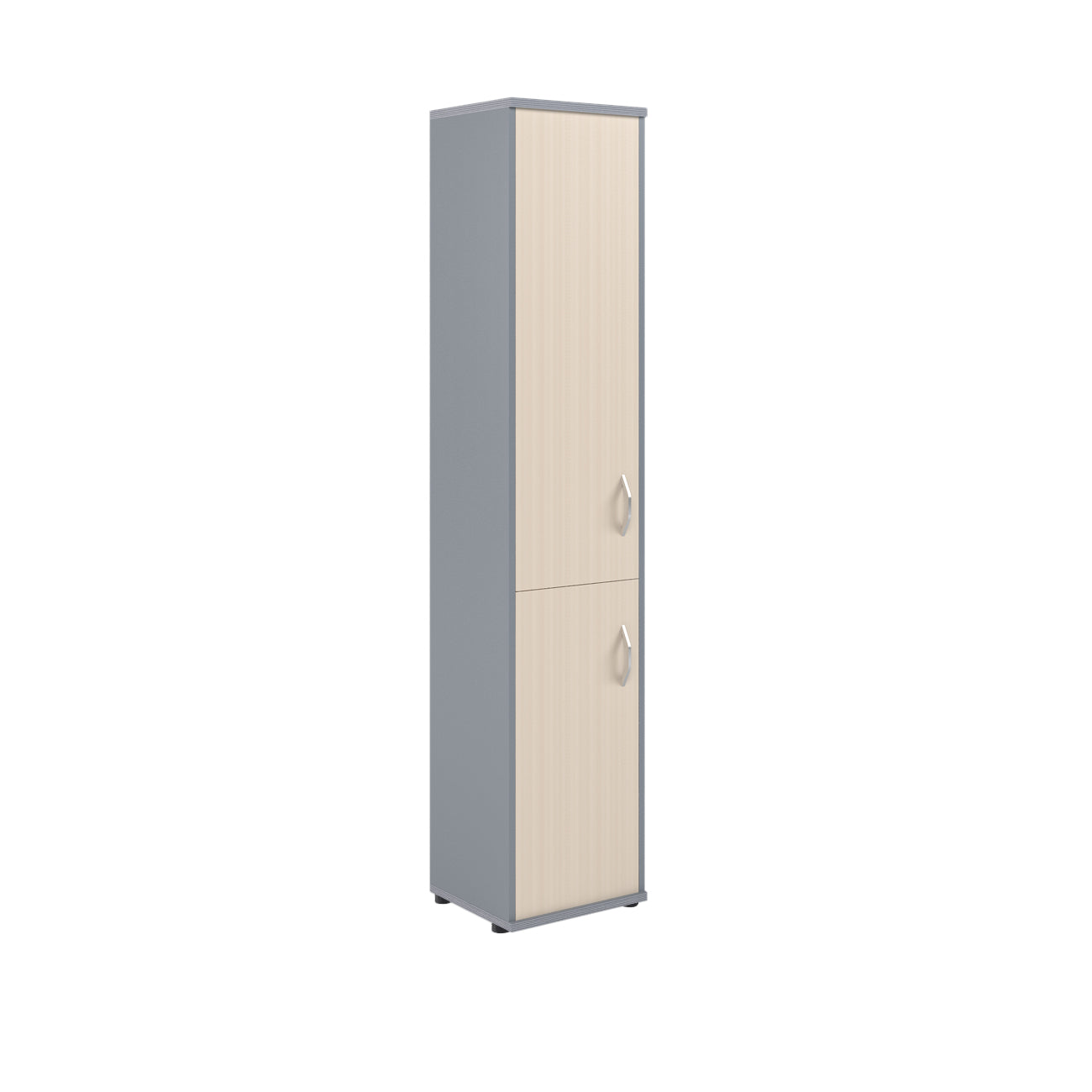 FULL HEIGHT CABINET, MADE IN E1 LAMINATE CHIPBOARD, WITH WOODEN SWING DOORS by Treejar | Souqify