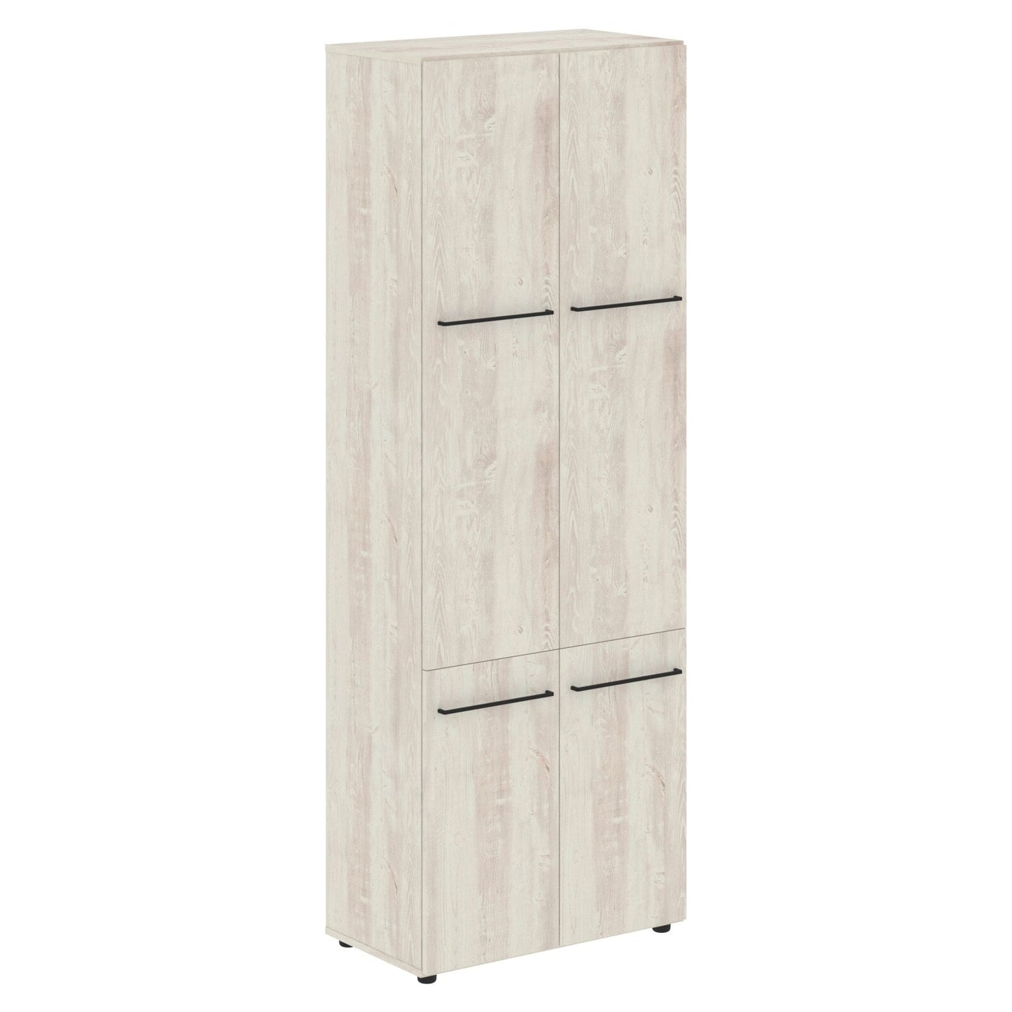 FULL HEIGHT CABINET, MADE IN E1 LAMINATE CHIPBOARD, WITH WOODEN SWING DOORS by Treejar | Souqify