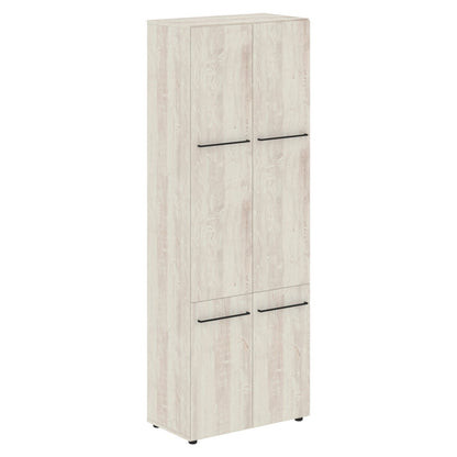 FULL HEIGHT CABINET, MADE IN E1 LAMINATE CHIPBOARD, WITH WOODEN SWING DOORS by Treejar | Souqify