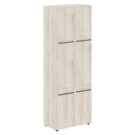 FULL HEIGHT CABINET, MADE IN E1 LAMINATE CHIPBOARD, WITH WOODEN SWING DOORS by Treejar | Souqify