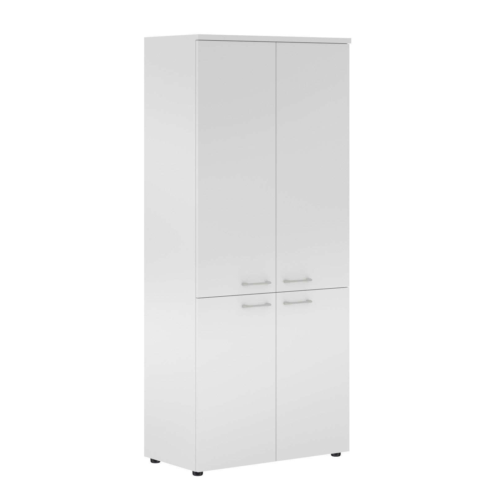 FULL HEIGHT CABINET, MADE IN E1 LAMINATE CHIPBOARD, WITH WOODEN SWING DOORS by Treejar | Souqify