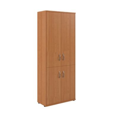 FULL HEIGHT CABINET, MADE IN E1 LAMINATE CHIPBOARD, WITH WOODEN SWING DOORS by Treejar | Souqify