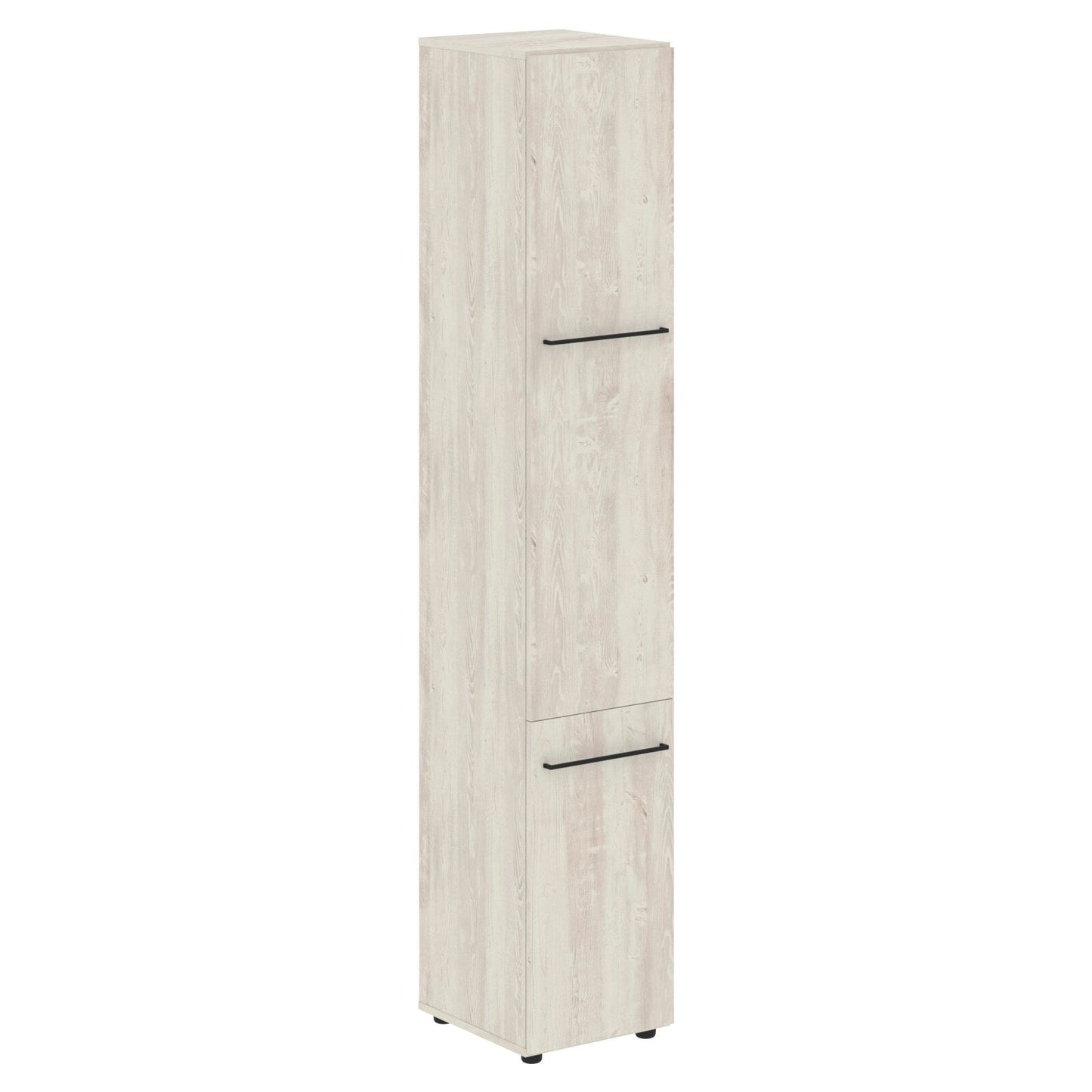 FULL HEIGHT CABINET, MADE IN E1 LAMINATE CHIPBOARD, WITH WOODEN SWING DOORS by Treejar | Souqify
