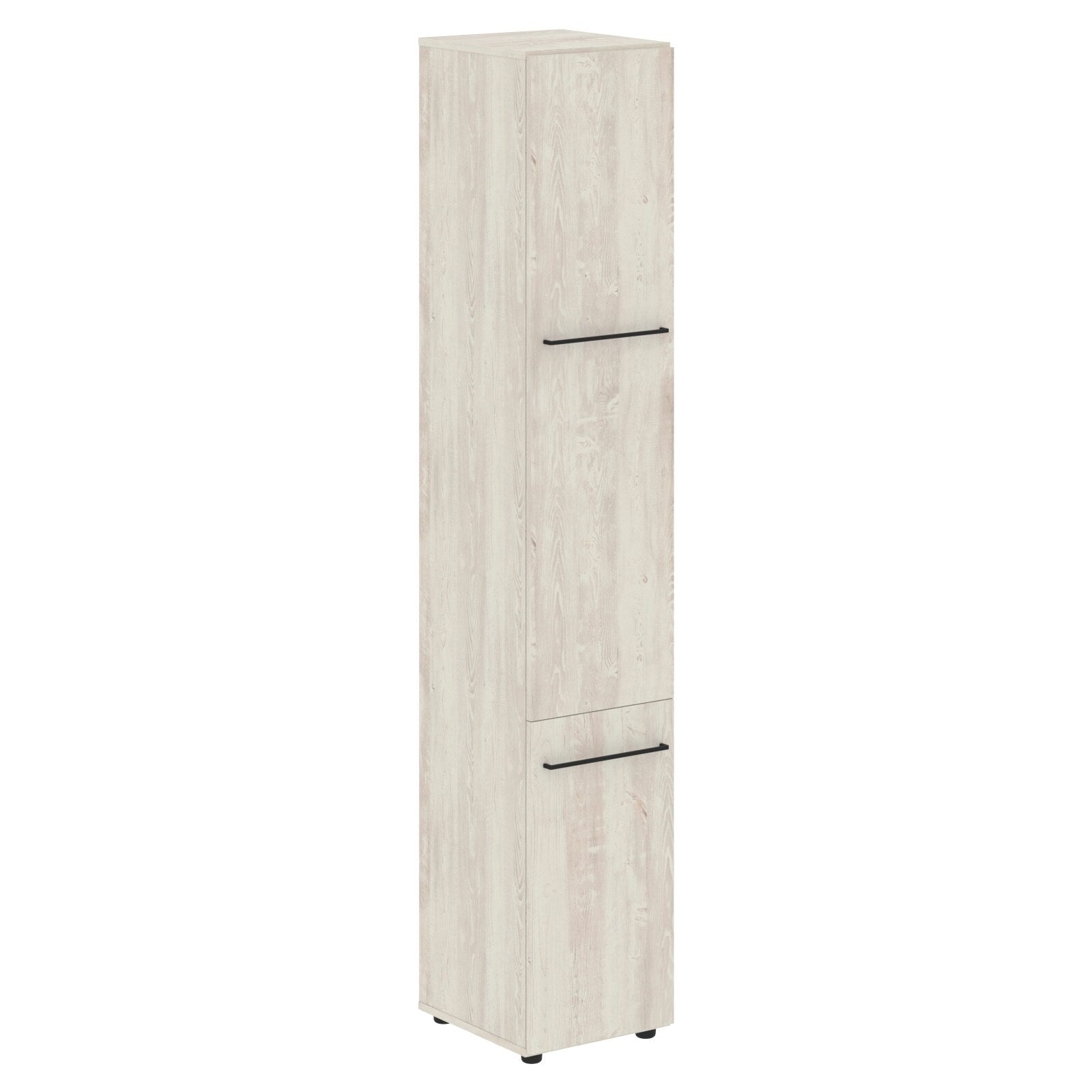 FULL HEIGHT CABINET, MADE IN E1 LAMINATE CHIPBOARD, WITH WOODEN SWING DOORS by Treejar | Souqify