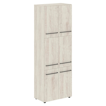 FULL HEIGHT CABINET, MADE IN E1 LAMINATE CHIPBOARD, WITH WOODEN SWING DOORS by Treejar | Souqify