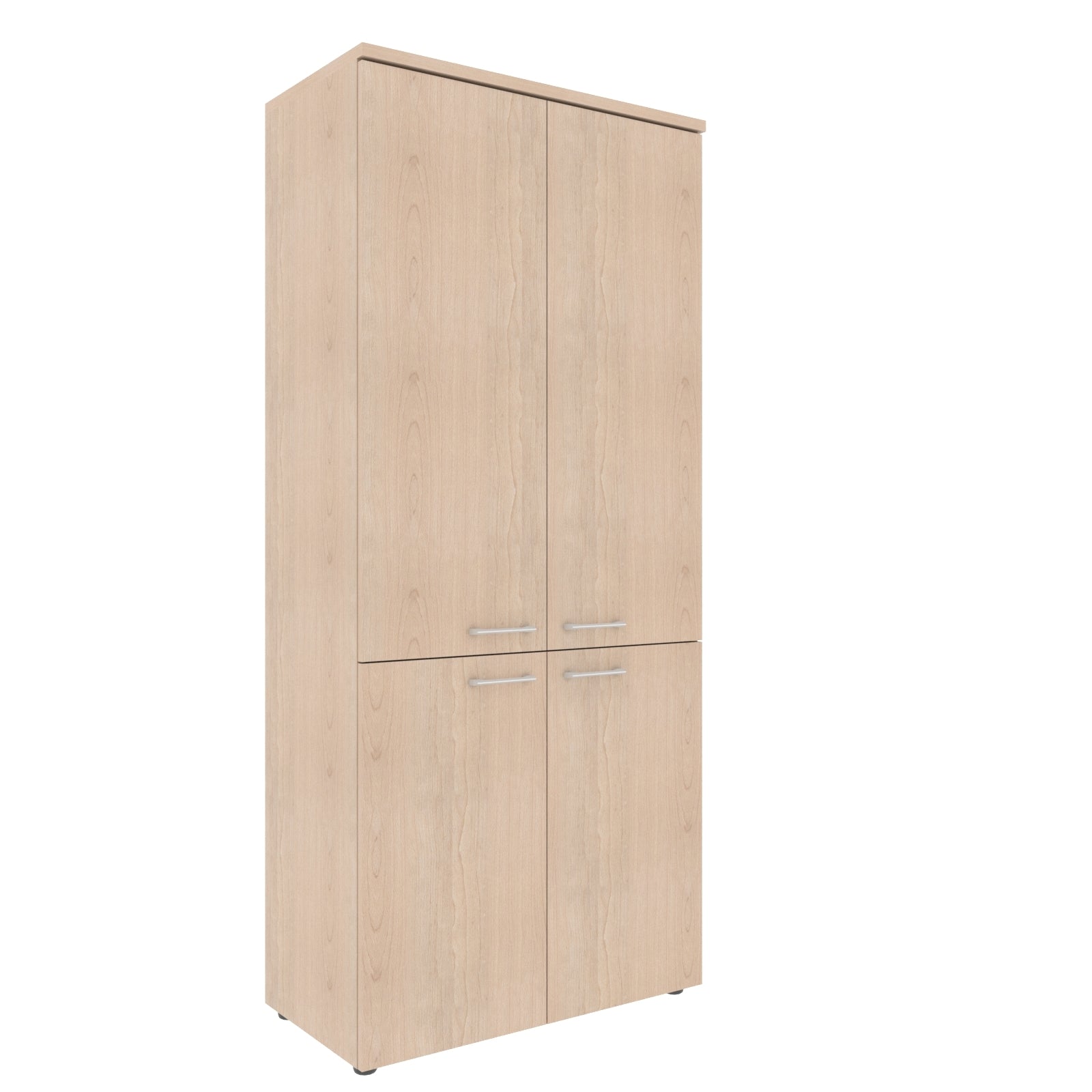 FULL HEIGHT CABINET, MADE IN E1 LAMINATE CHIPBOARD, WITH WOODEN SWING DOORS by Treejar | Souqify