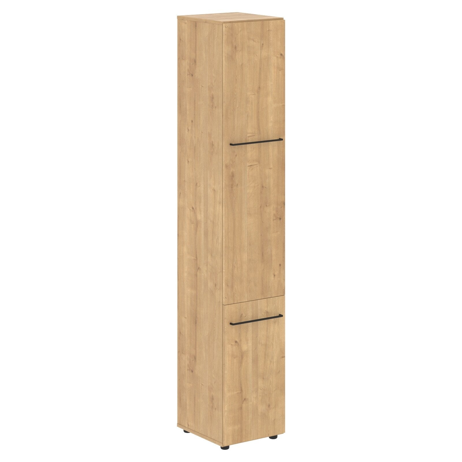FULL HEIGHT CABINET, MADE IN E1 LAMINATE CHIPBOARD, WITH WOODEN SWING DOORS by Treejar | Souqify