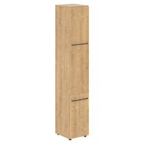 FULL HEIGHT CABINET, MADE IN E1 LAMINATE CHIPBOARD, WITH WOODEN SWING DOORS by Treejar | Souqify