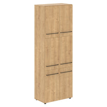 FULL HEIGHT CABINET, MADE IN E1 LAMINATE CHIPBOARD, WITH WOODEN SWING DOORS by Treejar | Souqify