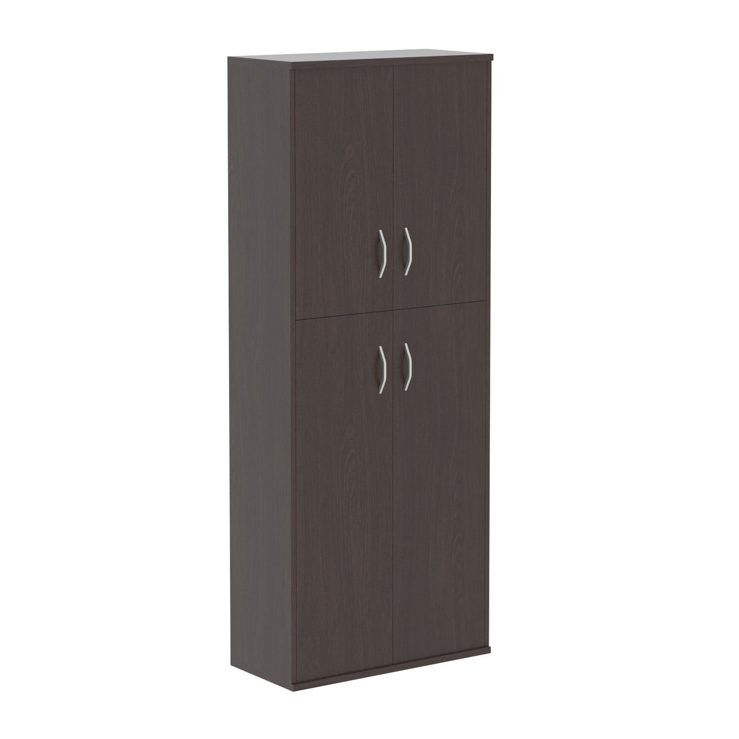 FULL HEIGHT CABINET, MADE IN E1 LAMINATE CHIPBOARD, WITH WOODEN SWING DOORS by Treejar | Souqify