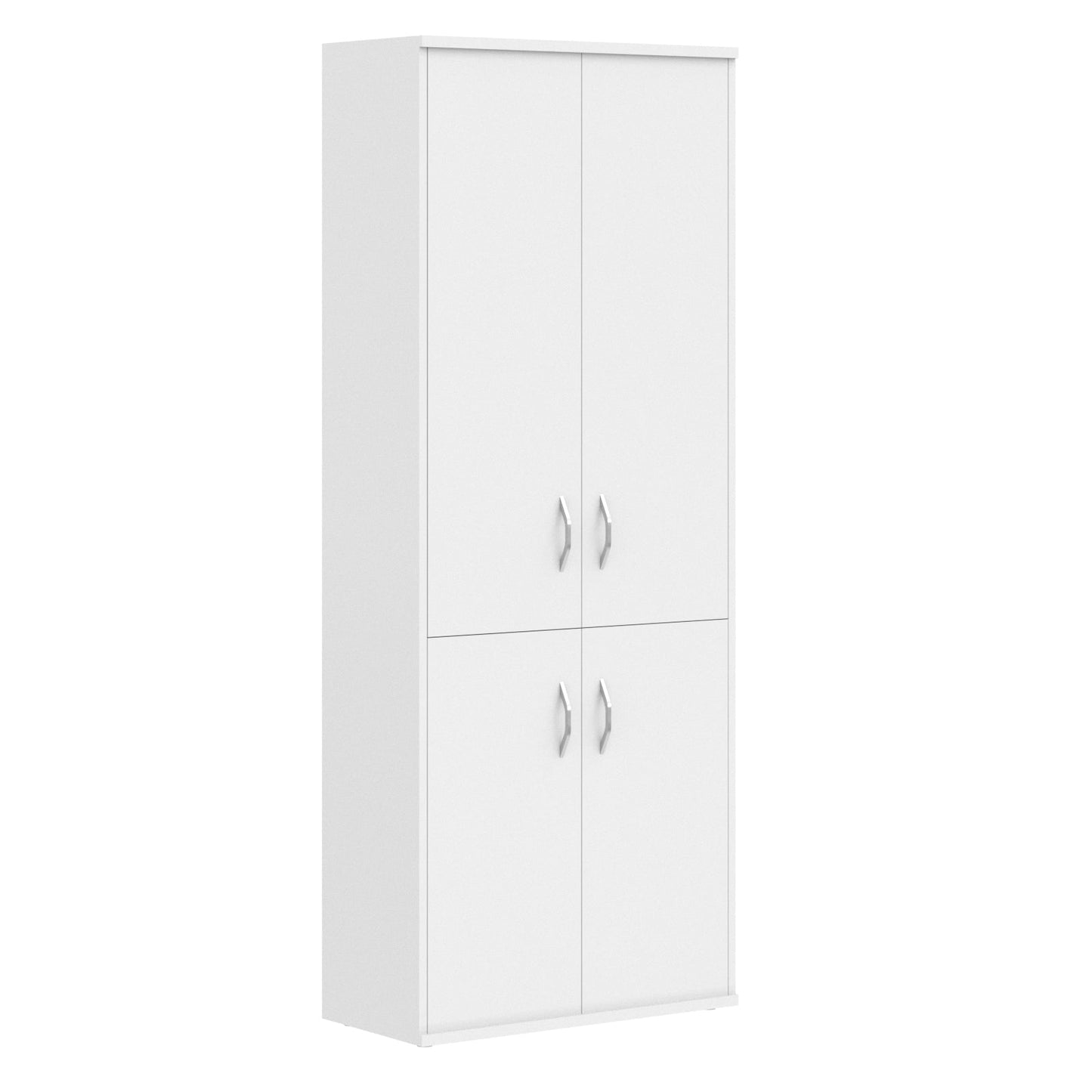 FULL HEIGHT CABINET, MADE IN E1 LAMINATE CHIPBOARD, WITH WOODEN SWING DOORS by Treejar | Souqify