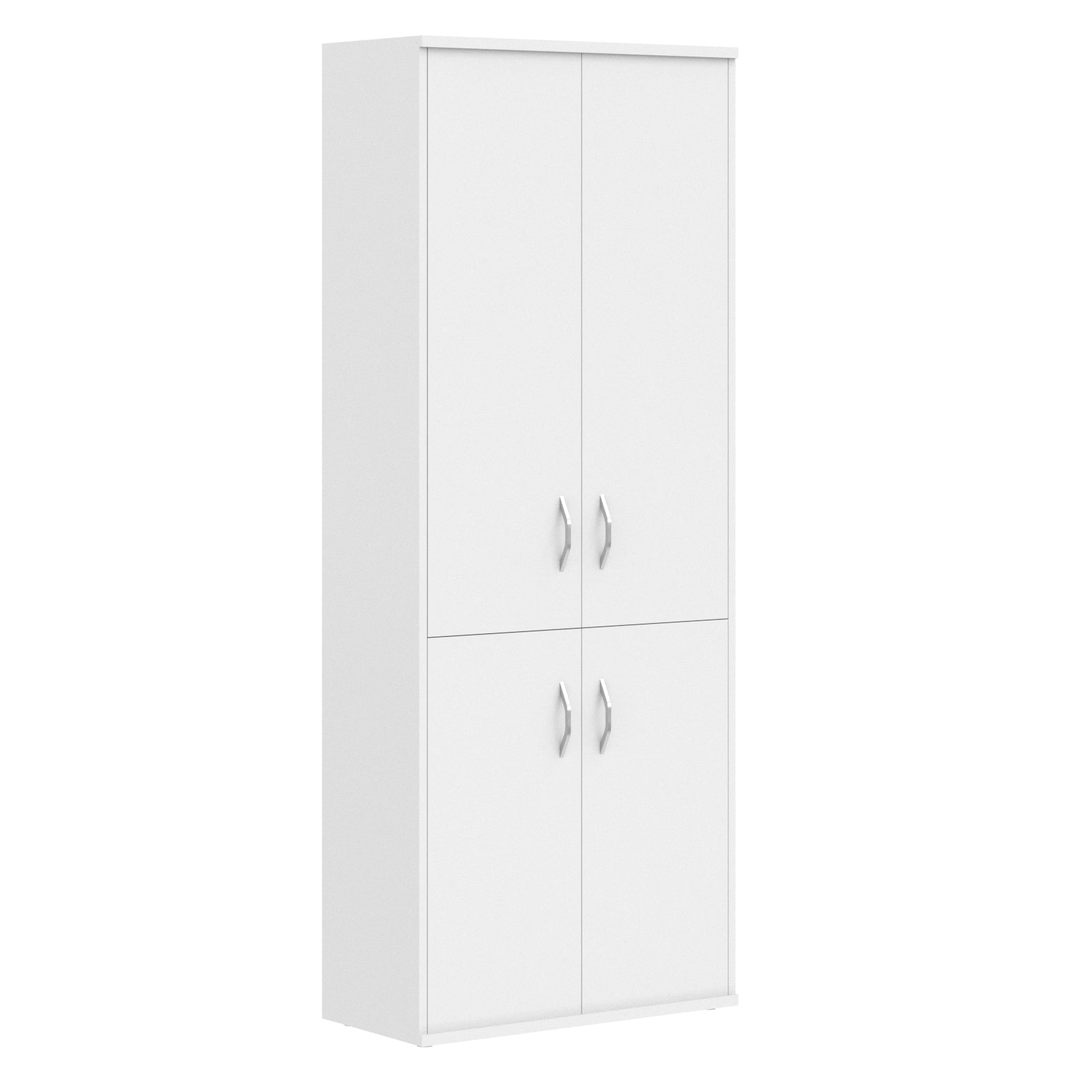 FULL HEIGHT CABINET, MADE IN E1 LAMINATE CHIPBOARD, WITH WOODEN SWING DOORS by Treejar | Souqify
