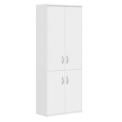 FULL HEIGHT CABINET, MADE IN E1 LAMINATE CHIPBOARD, WITH WOODEN SWING DOORS by Treejar | Souqify